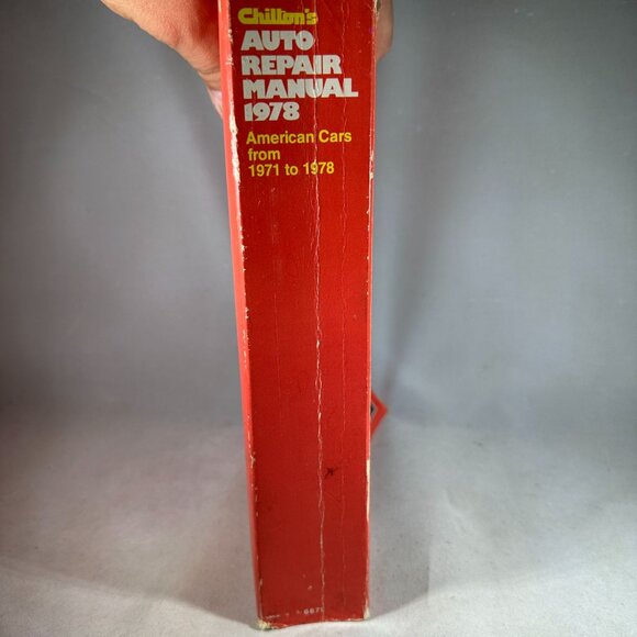 Chiltons Auto Repair Manual 1978 For American Cars 1971-1978 - Picture 2 of 3
